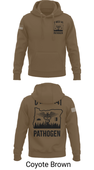 Hoodie, C MED 141, National Guard, Teamtime, Team time, sublimation, custom sports apparel, team uniforms, spirit wear, spiritwear, sports uniforms, custom shirts, team store, custom team store, fundraiser sports, apparel fundraiser