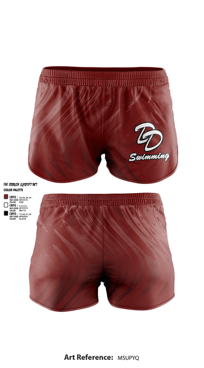 David Douglas High School Swimming 22345168 Women's Shorts - 3