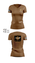DCSO 2nd Squad 88139355 Women's Short Sleeve V-neck Shirt - 101