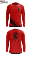Flinthills High School Cheer 66284800 Long Sleeve Performance Shirt - 41