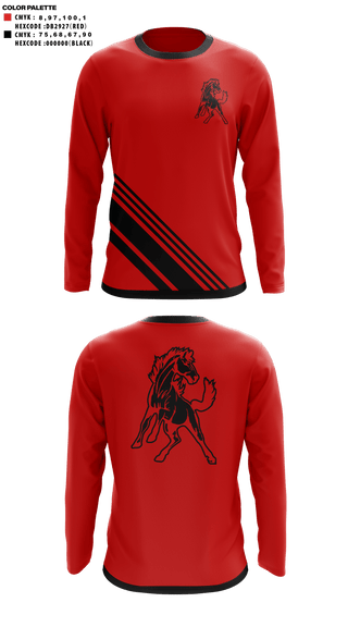Long Sleeve Performance Shirt, Flinthills High School Cheer, Cheer, Teamtime, Team time, sublimation, custom sports apparel, team uniforms, spirit wear, spiritwear, sports uniforms, custom shirts, team store, custom team store, fundraiser sports, apparel fundraiser