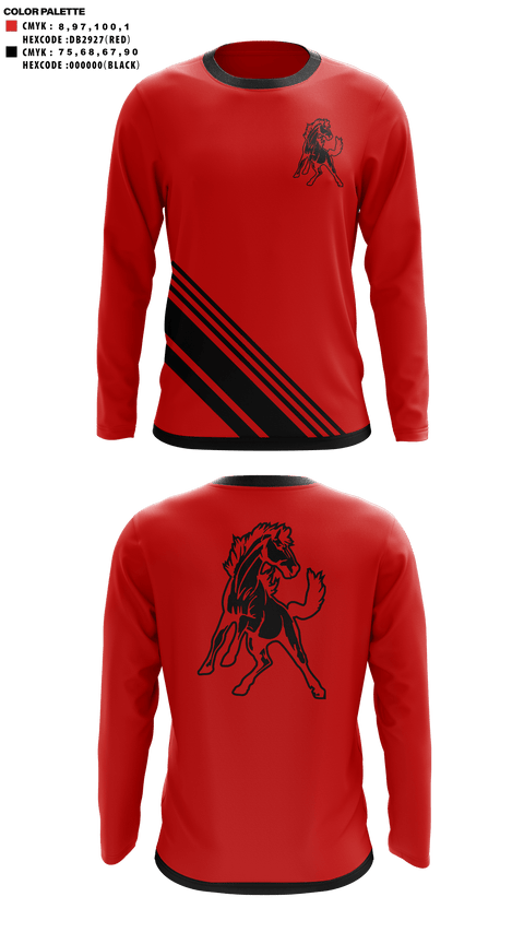 Long Sleeve Performance Shirt, Flinthills High School Cheer, Cheer, Teamtime, Team time, sublimation, custom sports apparel, team uniforms, spirit wear, spiritwear, sports uniforms, custom shirts, team store, custom team store, fundraiser sports, apparel fundraiser