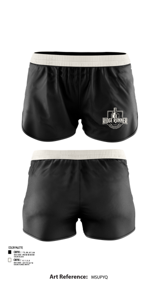 Womens Shorts, RidgeRunner Logistics, , Teamtime, Team time, sublimation, custom sports apparel, team uniforms, spirit wear, spiritwear, sports uniforms, custom shirts, team store, custom team store, fundraiser sports, apparel fundraiser