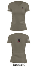 5th Armored Brigade 44800890 Women's Short Sleeve V-neck Shirt - 68