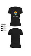 870th mp company 27373000 Women's Short Sleeve V-neck Shirt - 24