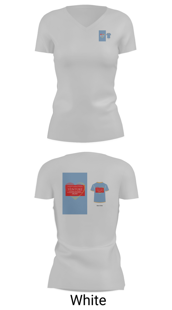 Womens Short Sleeve Vneck Shirt, Venture cleaning solutions, , Teamtime, Team time, sublimation, custom sports apparel, team uniforms, spirit wear, spiritwear, sports uniforms, custom shirts, team store, custom team store, fundraiser sports, apparel fundraiser