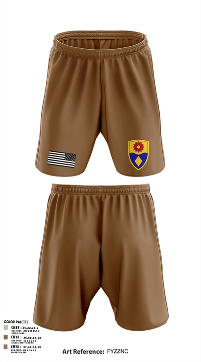 649 ENG CO649 ENG CO 61246639 Athletic Shorts With Pockets - 5