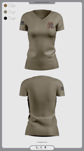 Comanche Squad 4858933 Women's Short Sleeve V-neck Shirt - 2