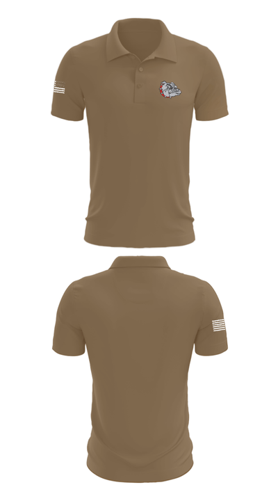 Pleasanton Elementary School Cheer 69415211 Short Sleeve Performance Polo - 3