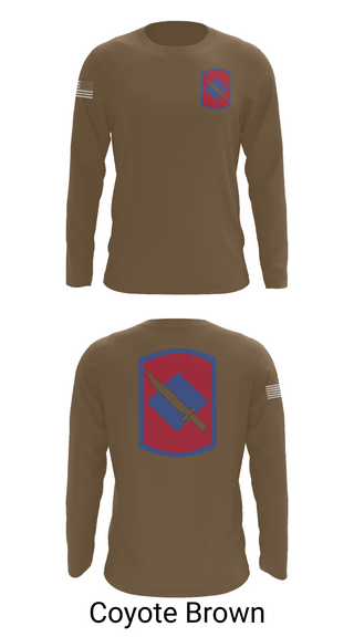Long Sleeve Performance Shirt, 39th Infantry Brigade, , Teamtime, Team time, sublimation, custom sports apparel, team uniforms, spirit wear, spiritwear, sports uniforms, custom shirts, team store, custom team store, fundraiser sports, apparel fundraiser