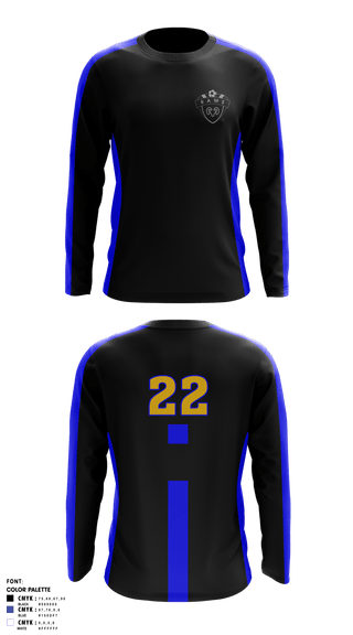 Long Sleeve Performance Shirt, Parowan High School Soccer, Men's Soccer, Teamtime, Team time, sublimation, custom sports apparel, team uniforms, spirit wear, spiritwear, sports uniforms, custom shirts, team store, custom team store, fundraiser sports, apparel fundraiser