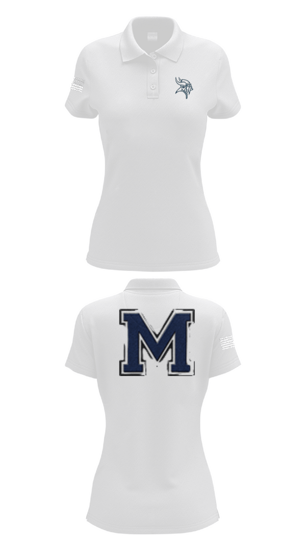 Womens Short Sleeve Performance Polo, Marysville High School Cheer, Cheer, Teamtime, Team time, sublimation, custom sports apparel, team uniforms, spirit wear, spiritwear, sports uniforms, custom shirts, team store, custom team store, fundraiser sports, apparel fundraiser