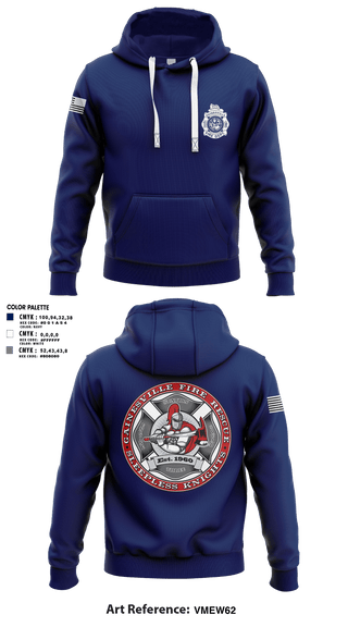 Hoodie, GFR Station 3, Fire Department, Teamtime, Team time, sublimation, custom sports apparel, team uniforms, spirit wear, spiritwear, sports uniforms, custom shirts, team store, custom team store, fundraiser sports, apparel fundraiser