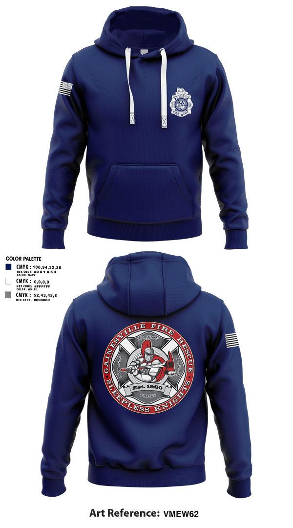 Hoodie, GFR Station 3, Fire Department, Teamtime, Team time, sublimation, custom sports apparel, team uniforms, spirit wear, spiritwear, sports uniforms, custom shirts, team store, custom team store, fundraiser sports, apparel fundraiser
