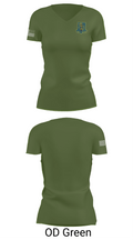 981st MP CO 43047694 Women's Short Sleeve V-neck Shirt - 48