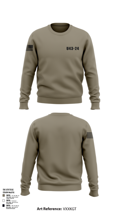U43-24 64979853 Crew Neck Sweatshirt - 104
