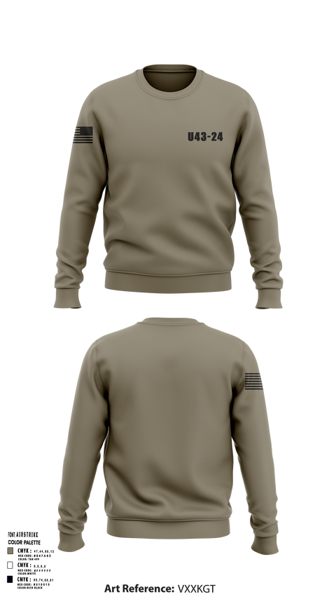 Crew Neck Sweatshirt, U43-24, Army, Teamtime, Team time, sublimation, custom sports apparel, team uniforms, spirit wear, spiritwear, sports uniforms, custom shirts, team store, custom team store, fundraiser sports, apparel fundraiser
