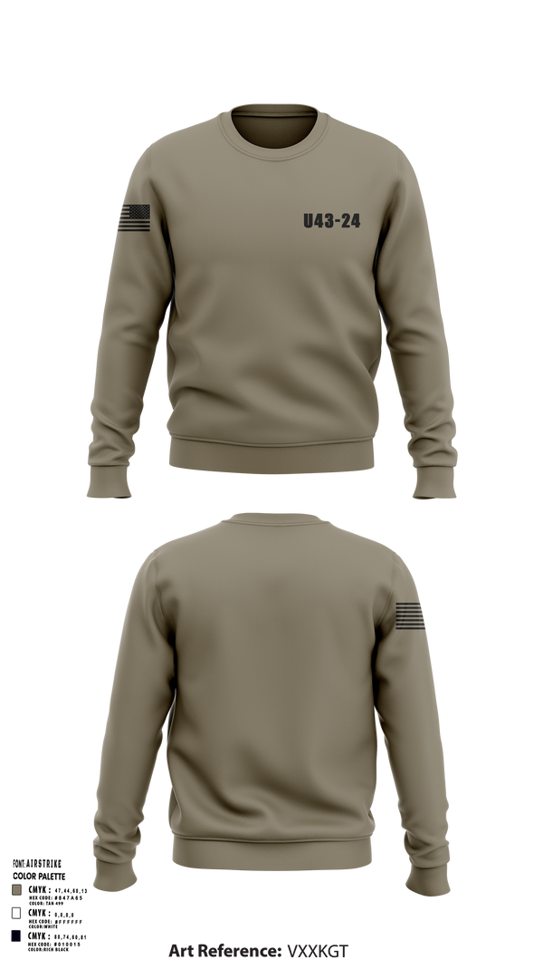 Crew Neck Sweatshirt, U43-24, Army, Teamtime, Team time, sublimation, custom sports apparel, team uniforms, spirit wear, spiritwear, sports uniforms, custom shirts, team store, custom team store, fundraiser sports, apparel fundraiser