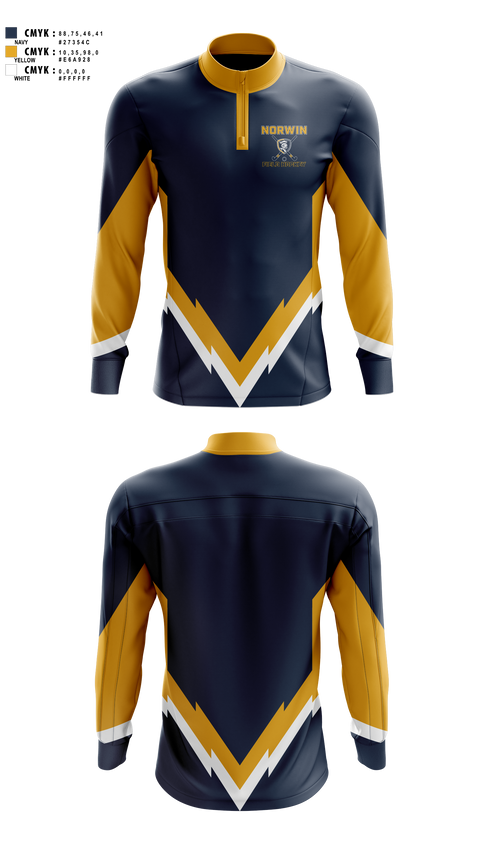 Quarter Zip Jacket, NORWIN FIELD HOCKEYTrp. A  GBG  PCO, Field Hockey, Teamtime, Team time, sublimation, custom sports apparel, team uniforms, spirit wear, spiritwear, sports uniforms, custom shirts, team store, custom team store, fundraiser sports, apparel fundraiser