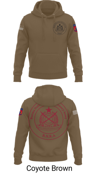 Hoodie, B.N.R.A, Army, Teamtime, Team time, sublimation, custom sports apparel, team uniforms, spirit wear, spiritwear, sports uniforms, custom shirts, team store, custom team store, fundraiser sports, apparel fundraiser