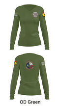 B Co 615th ASB - Tangos 38236769 Women's Long Sleeve V-neck Shirt - 57