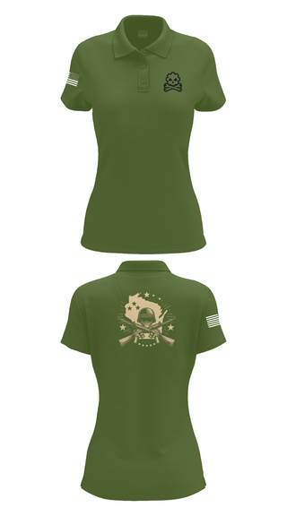 Womens Short Sleeve Performance Polo, 377th SMC, Army, Teamtime, Team time, sublimation, custom sports apparel, team uniforms, spirit wear, spiritwear, sports uniforms, custom shirts, team store, custom team store, fundraiser sports, apparel fundraiser