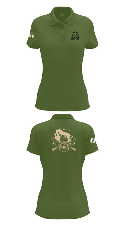 377th SMC 21529568 Women's Short Sleeve Performance Polo  - 55