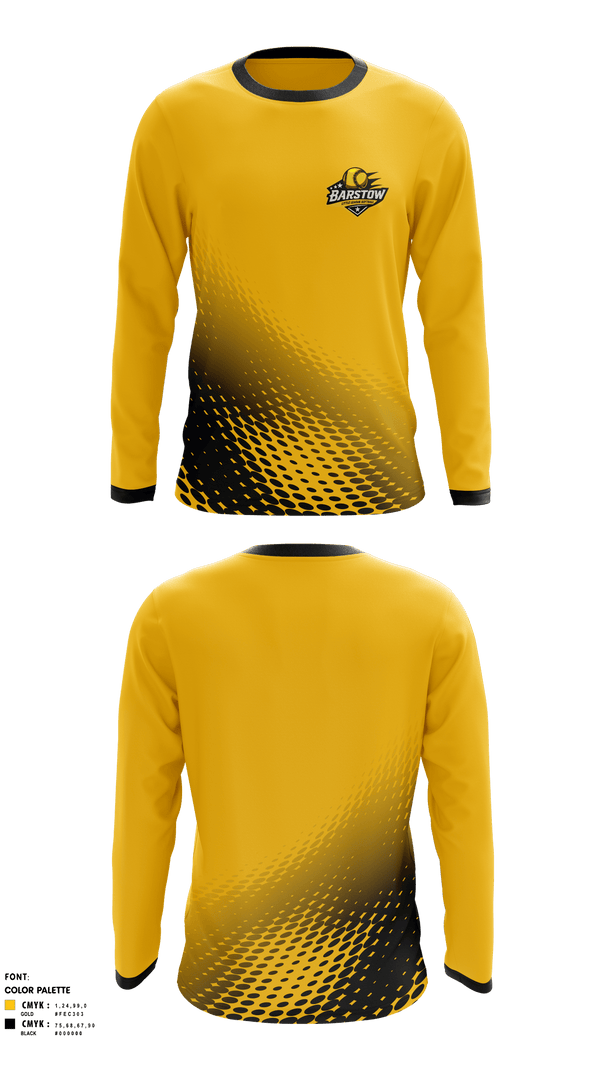 Long Sleeve Performance Shirt, Barstow Little League Softball, Softball, Teamtime, Team time, sublimation, custom sports apparel, team uniforms, spirit wear, spiritwear, sports uniforms, custom shirts, team store, custom team store, fundraiser sports, apparel fundraiser