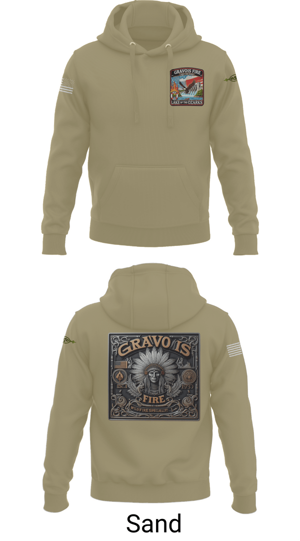 Hoodie, Gravois Fire Special Operations, Fire Department, Teamtime, Team time, sublimation, custom sports apparel, team uniforms, spirit wear, spiritwear, sports uniforms, custom shirts, team store, custom team store, fundraiser sports, apparel fundraiser