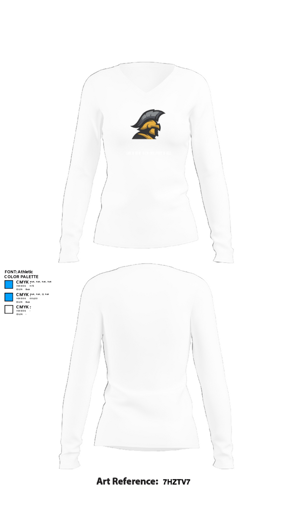 Womens Long Sleeve Vneck Shirt, Lee High School Football, Football, Teamtime, Team time, sublimation, custom sports apparel, team uniforms, spirit wear, spiritwear, sports uniforms, custom shirts, team store, custom team store, fundraiser sports, apparel fundraiser