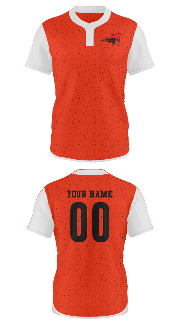 Two Button Softball Jersey, Perry High School Softball, Softball, Teamtime, Team time, sublimation, custom sports apparel, team uniforms, spirit wear, spiritwear, sports uniforms, custom shirts, team store, custom team store, fundraiser sports, apparel fundraiser
