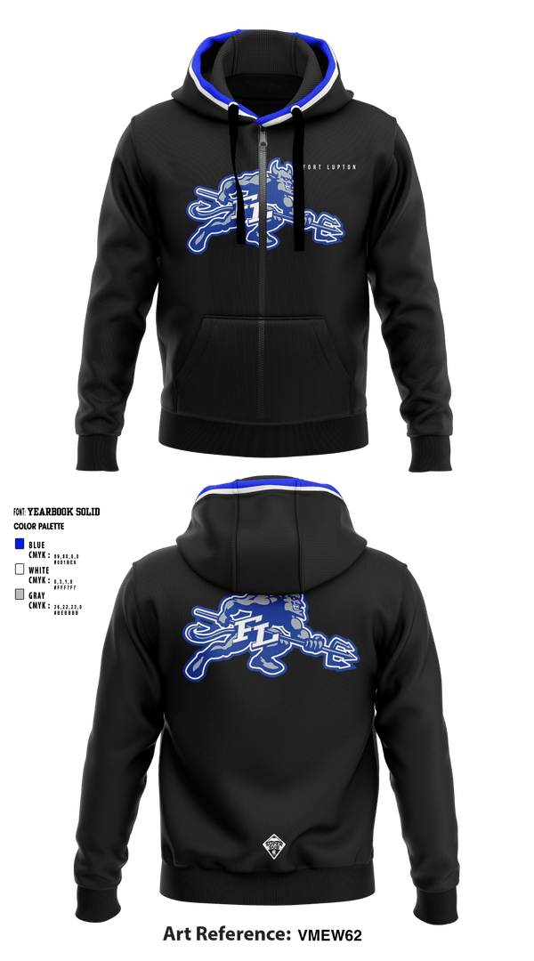 Hoodie, Thunder Vista MSTeam Fishman, Spirit Store, Teamtime, Team time, sublimation, custom sports apparel, team uniforms, spirit wear, spiritwear, sports uniforms, custom shirts, team store, custom team store, fundraiser sports, apparel fundraiser