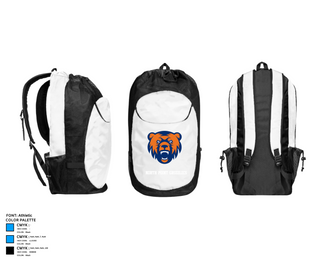 Gear Bag, North Point Grizzlies, Golf, Teamtime, Team time, sublimation, custom sports apparel, team uniforms, spirit wear, spiritwear, sports uniforms, custom shirts, team store, custom team store, fundraiser sports, apparel fundraiser