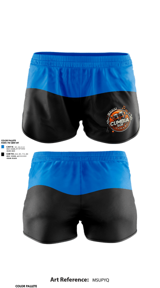 Womens Shorts, Cumbiasur, , Teamtime, Team time, sublimation, custom sports apparel, team uniforms, spirit wear, spiritwear, sports uniforms, custom shirts, team store, custom team store, fundraiser sports, apparel fundraiser