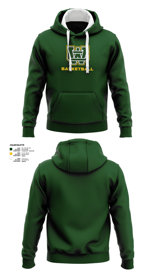 Hoodie, Wilkes Central High School Basketball, Men's Basketball, Teamtime, Team time, sublimation, custom sports apparel, team uniforms, spirit wear, spiritwear, sports uniforms, custom shirts, team store, custom team store, fundraiser sports, apparel fundraiser