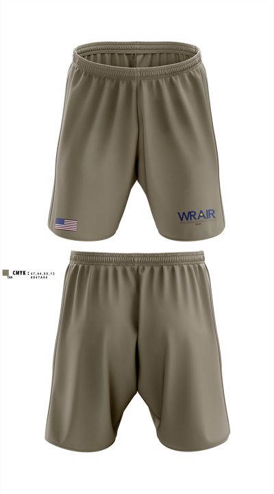 Walter Reed Army Institute of Research - West 71729824 Athletic Shorts With Pockets - 3