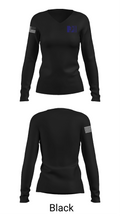 BC Lacrosse Association (BCLA) 83630606 Women's Long Sleeve V-neck Shirt - 35