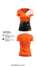 Ogallala High School Golf 88514654 Women's Short Sleeve V-neck Shirt - 1