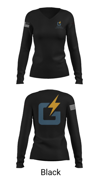 Womens Long Sleeve Vneck Shirt, , Police, Teamtime, Team time, sublimation, custom sports apparel, team uniforms, spirit wear, spiritwear, sports uniforms, custom shirts, team store, custom team store, fundraiser sports, apparel fundraiser