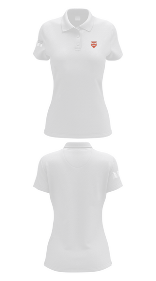 Womens Short Sleeve Performance Polo, BROWNS ARMY, , Teamtime, Team time, sublimation, custom sports apparel, team uniforms, spirit wear, spiritwear, sports uniforms, custom shirts, team store, custom team store, fundraiser sports, apparel fundraiser