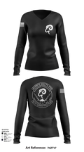 AFJROTC FL-034 58345712 Women's Long Sleeve V-neck Shirt - 118