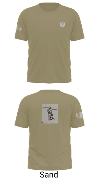 Short Sleeve Performance Shirt, a-co 2-2in 3/10, Army, Teamtime, Team time, sublimation, custom sports apparel, team uniforms, spirit wear, spiritwear, sports uniforms, custom shirts, team store, custom team store, fundraiser sports, apparel fundraiser