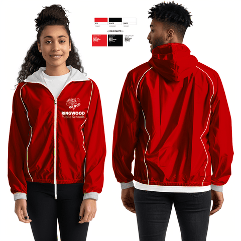 Windbreaker, Ringwood High School Band, Spirit Store, Teamtime, Team time, sublimation, custom sports apparel, team uniforms, spirit wear, spiritwear, sports uniforms, custom shirts, team store, custom team store, fundraiser sports, apparel fundraiser