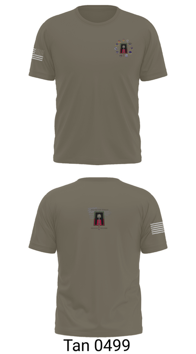 5th Armored Brigade 44800890 Short Sleeve Performance Shirt - 76