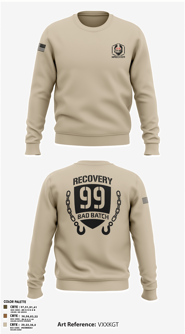 Crew Neck Sweatshirt, 137th Echo Company1-137th AV E co, National Guard, Teamtime, Team time, sublimation, custom sports apparel, team uniforms, spirit wear, spiritwear, sports uniforms, custom shirts, team store, custom team store, fundraiser sports, apparel fundraiser