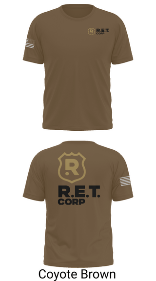 Old School Cotton Feel Shirt, RET CORP, Police, Teamtime, Team time, sublimation, custom sports apparel, team uniforms, spirit wear, spiritwear, sports uniforms, custom shirts, team store, custom team store, fundraiser sports, apparel fundraiser