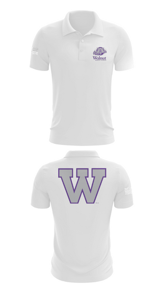 Short Sleeve Performance Polo, Walnut Middle School, Spirit Store, Teamtime, Team time, sublimation, custom sports apparel, team uniforms, spirit wear, spiritwear, sports uniforms, custom shirts, team store, custom team store, fundraiser sports, apparel fundraiser