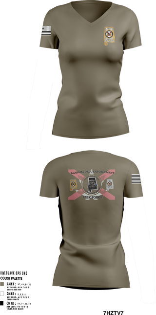 Womens Short Sleeve Vneck Shirt, Narco Nook, Police, Teamtime, Team time, sublimation, custom sports apparel, team uniforms, spirit wear, spiritwear, sports uniforms, custom shirts, team store, custom team store, fundraiser sports, apparel fundraiser