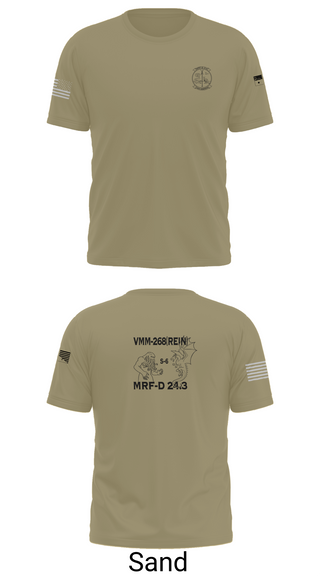 Short Sleeve Performance Shirt, VMM-268, Marines, Teamtime, Team time, sublimation, custom sports apparel, team uniforms, spirit wear, spiritwear, sports uniforms, custom shirts, team store, custom team store, fundraiser sports, apparel fundraiser