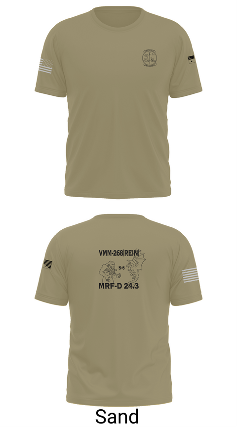 Short Sleeve Performance Shirt, VMM-268, Marines, Teamtime, Team time, sublimation, custom sports apparel, team uniforms, spirit wear, spiritwear, sports uniforms, custom shirts, team store, custom team store, fundraiser sports, apparel fundraiser